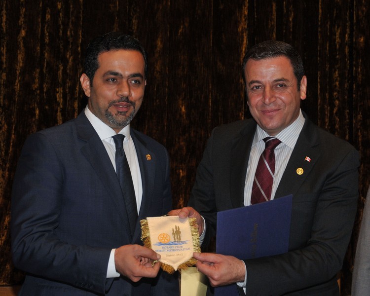 Rotary Clubs host MP Ziad Aboultaif